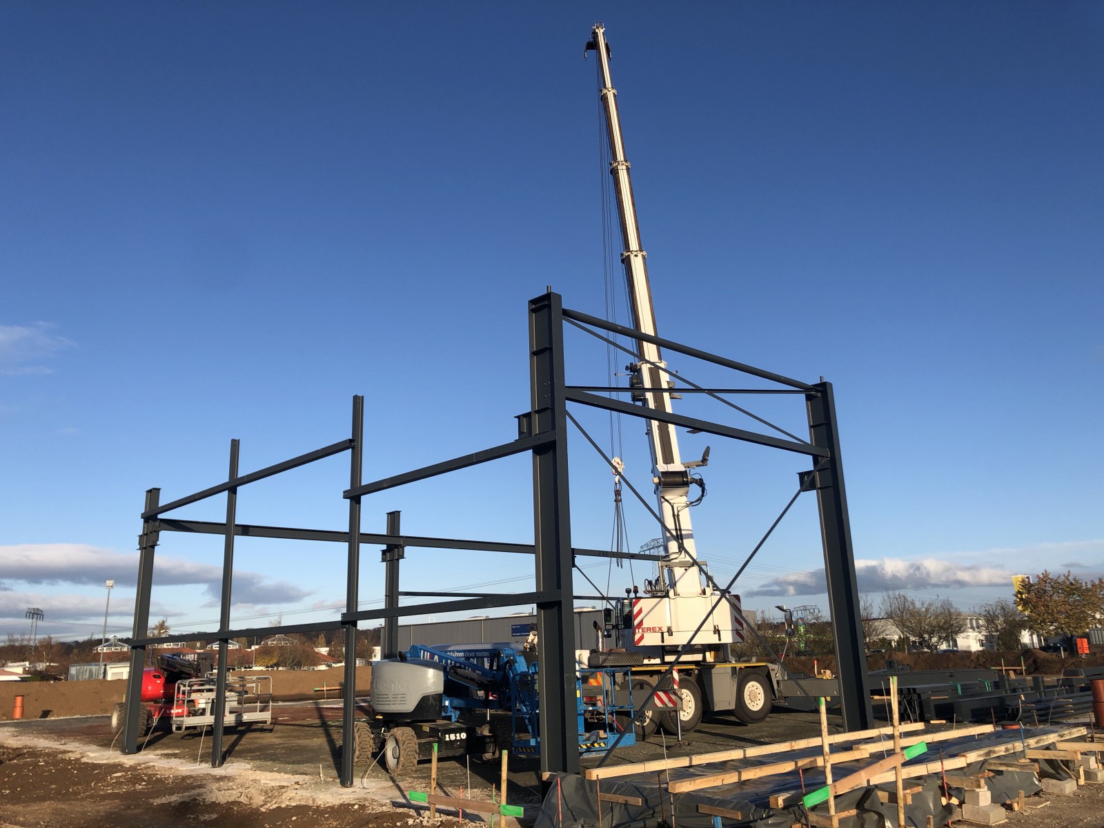 Building Construction – UFG New Building – UFG Umformtechnik GmbH The Construction, UFG New Building, UFG Umformtechnik GmbH