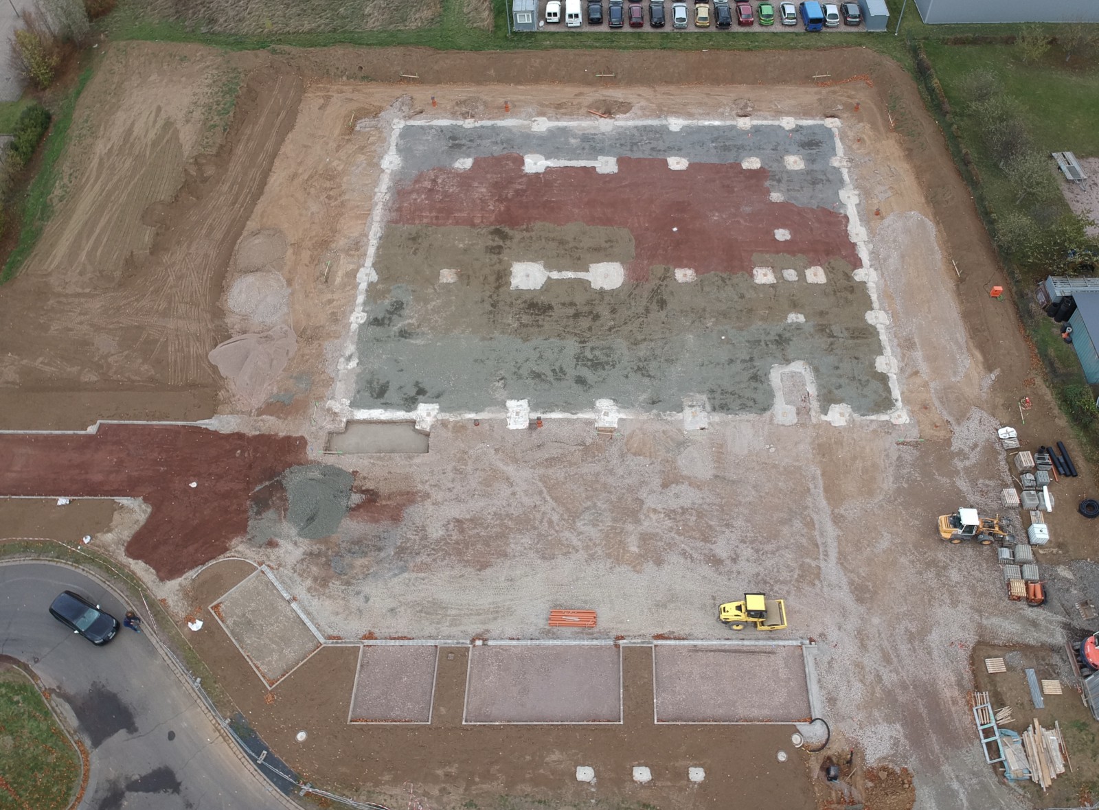 Foundation – UFG Umformtechnik GmbH New Building