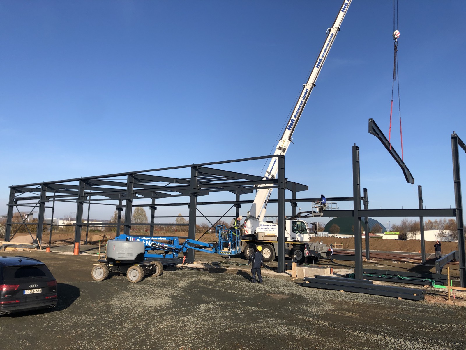 Construction, New Building, UFG Gotha New Building, Construction, UFG Gotha